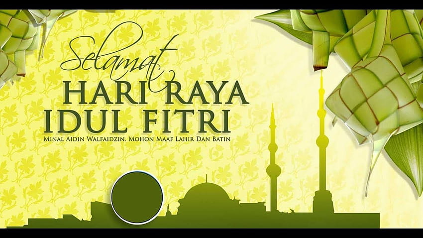 Selamat Hari Raya Idul Fitri 1440 H HD-Hintergrundbild