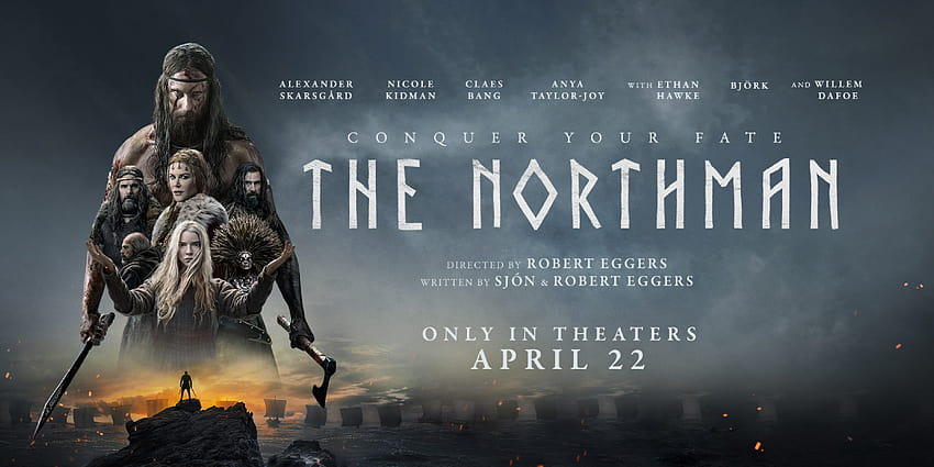 Вижте шест нови постера с герои и нов трейлър от „The Northman“ Вижте шест нови постера с герои и нов трейлър от „The Northman“, the Northman 2022 HD тапет
