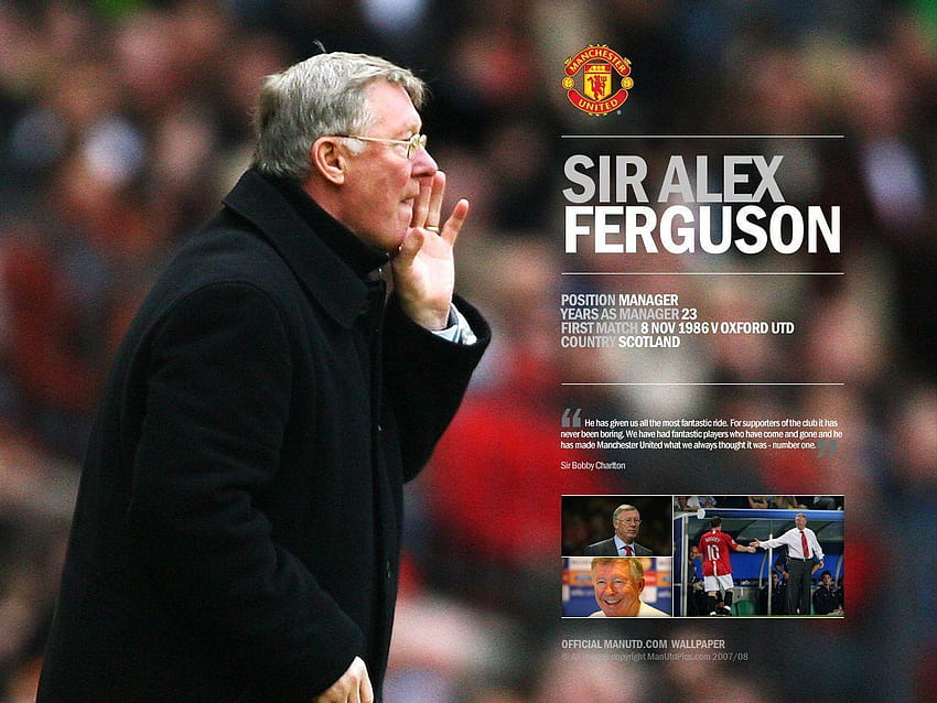 Doctor Sir Alex Ferguson HD wallpaper