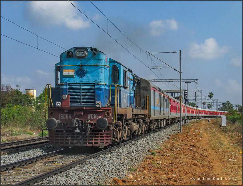 Railway gepostet von Sarah Simpson, Indian Railways HD-Hintergrundbild