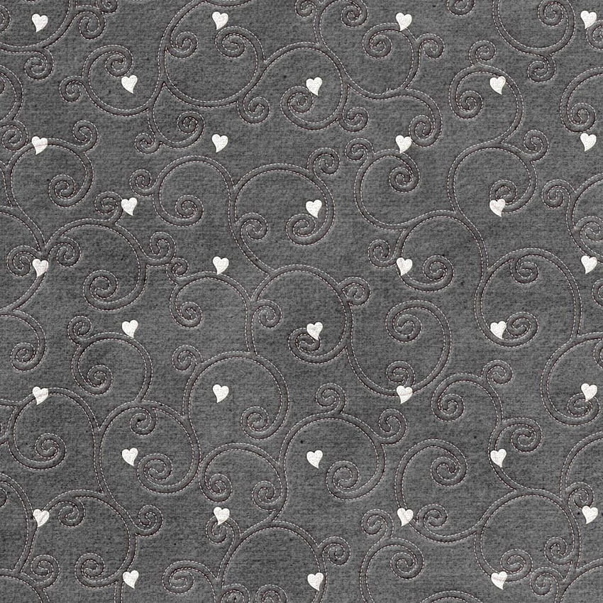 Hearts Pinstripes Tissue Gray Backgrounds iPad, grey heart HD phone wallpaper