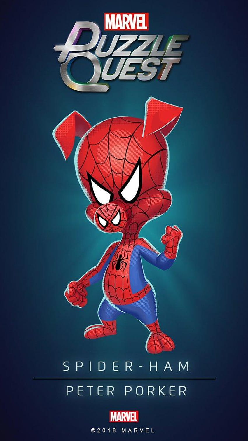 Marvel Puzzle Quest on Twitter:, spider ham peter porker HD phone wallpaper
