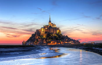 HD wallpaper: France, Normandy, The Mont-Saint-Michel, Avranches | Wallpaper  Flare