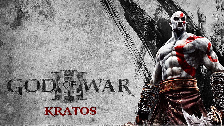 God Of War Kratos On Grey Backgrounds, god of war 2021 HD wallpaper