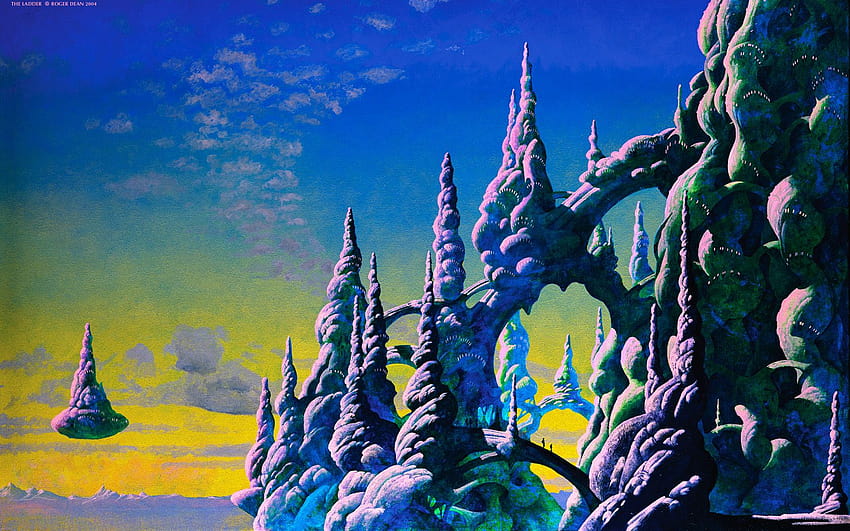 4 Roger Dean for iPhone HD wallpaper