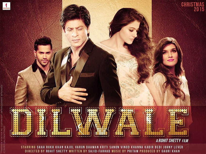 Dilwale Movie HD wallpaper | Pxfuel