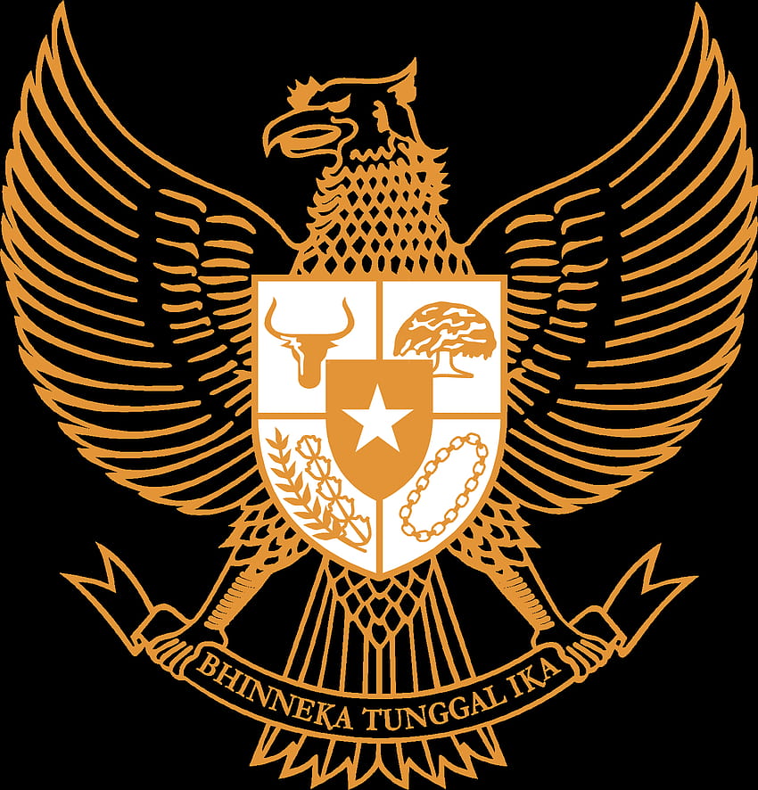 Logo Garuda Pancasila Vector CDR fondo de pantalla del teléfono