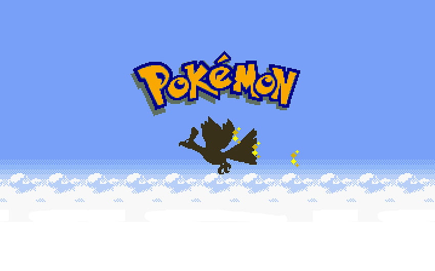 В това ретро на класическото лого на Pokemon, пикселизирано за The, retro pokemon HD тапет