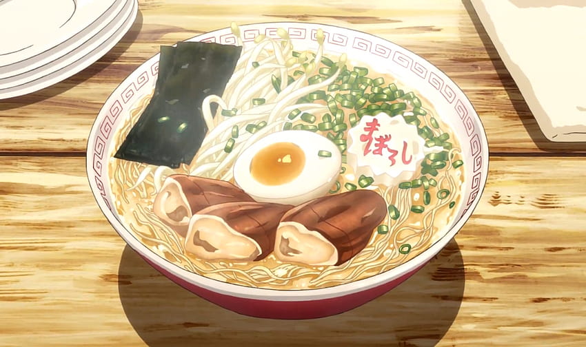 anime yemekleri estetik HD duvar kağıdı