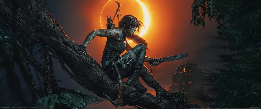Lara Croft, gry, Shadow of the Tomb Raider Tapeta HD