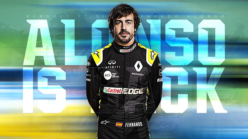 Fernando Alonso กลับมาแล้ว: Renault ยืนยันการกลับมาของ Formula 1 ในปี 2021 วอลล์เปเปอร์ HD