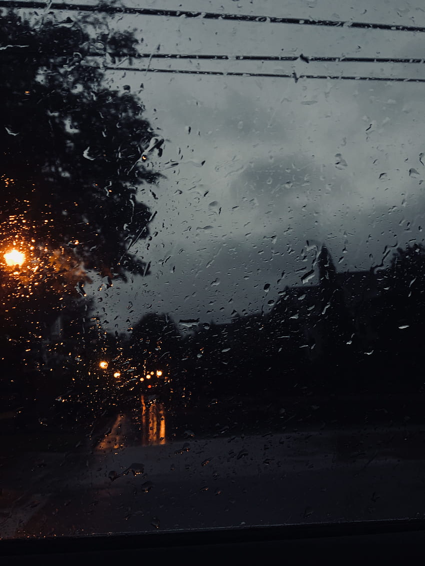 Aesthetic Rain [3024x4032] for your , Mobile & Tablet, rainy weather aesthetic HD phone wallpaper