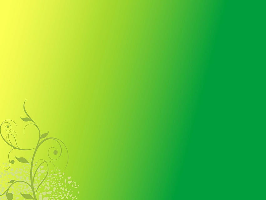 Yeşil Sunum Slayt Clipart, ppt için yeşil arka plan HD duvar kağıdı