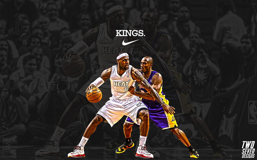 Lebron und Kobe, MJ und Kobe HD-Hintergrundbild