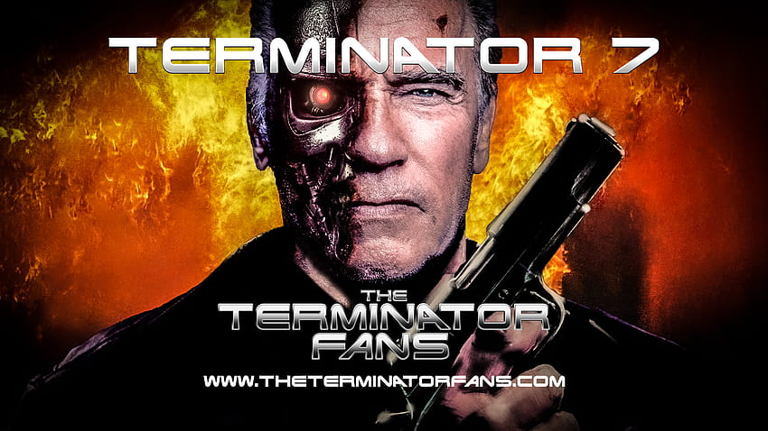 Шварценегер подписа за филма на ужасите Терминатор 7?, поредица филми за терминатор HD тапет