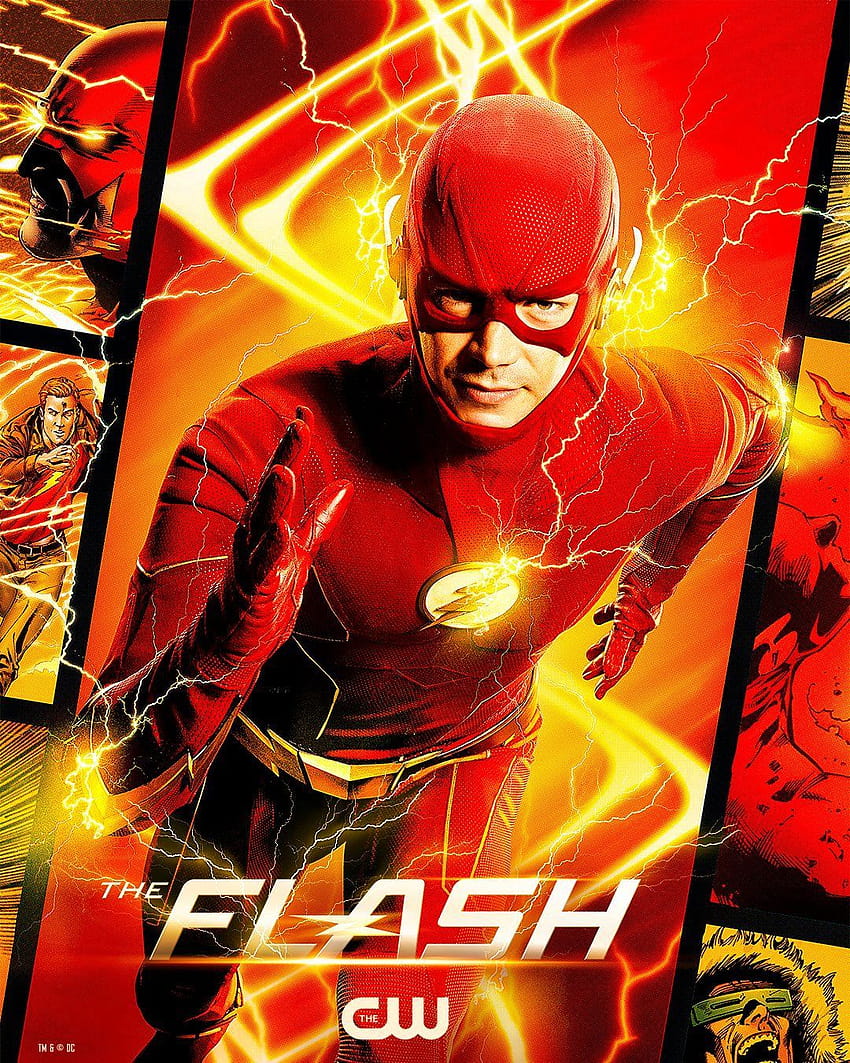 Twitter'da Flash, flash sezon 7 HD telefon duvar kağıdı
