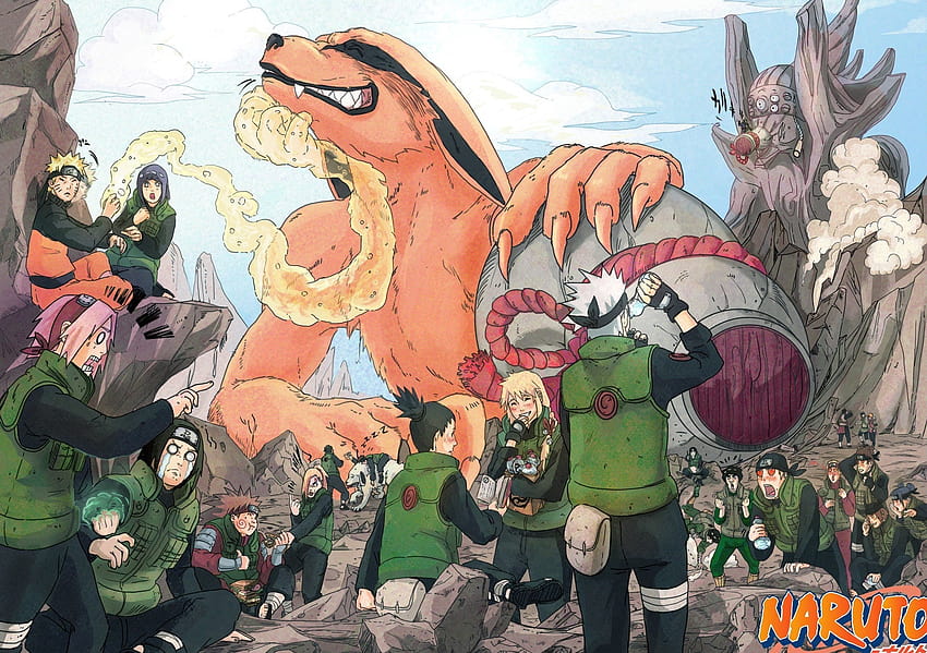 One of my favourite pics from Naruto Shippuden. Does anyone knows who made this or if its official?: Naruto, gedo statue HD wallpaper