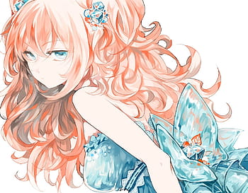 Orange Hair Anime Girl