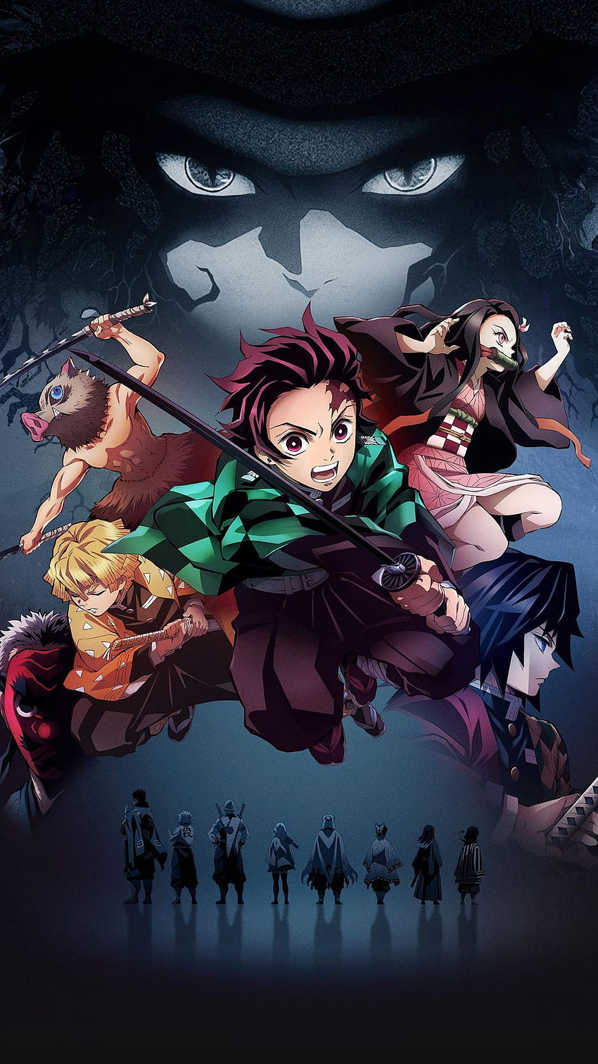 Demon Slayer Mobile เกมมือถือปราบปีศาจ วอลล์เปเปอร์โทรศัพท์ HD