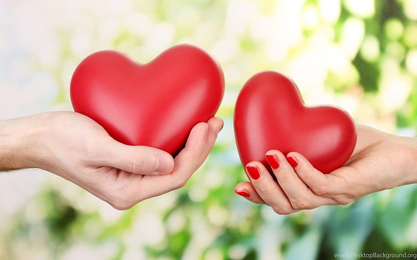 Couple Hand Holding Heart Backgrounds, hand heart pc HD wallpaper