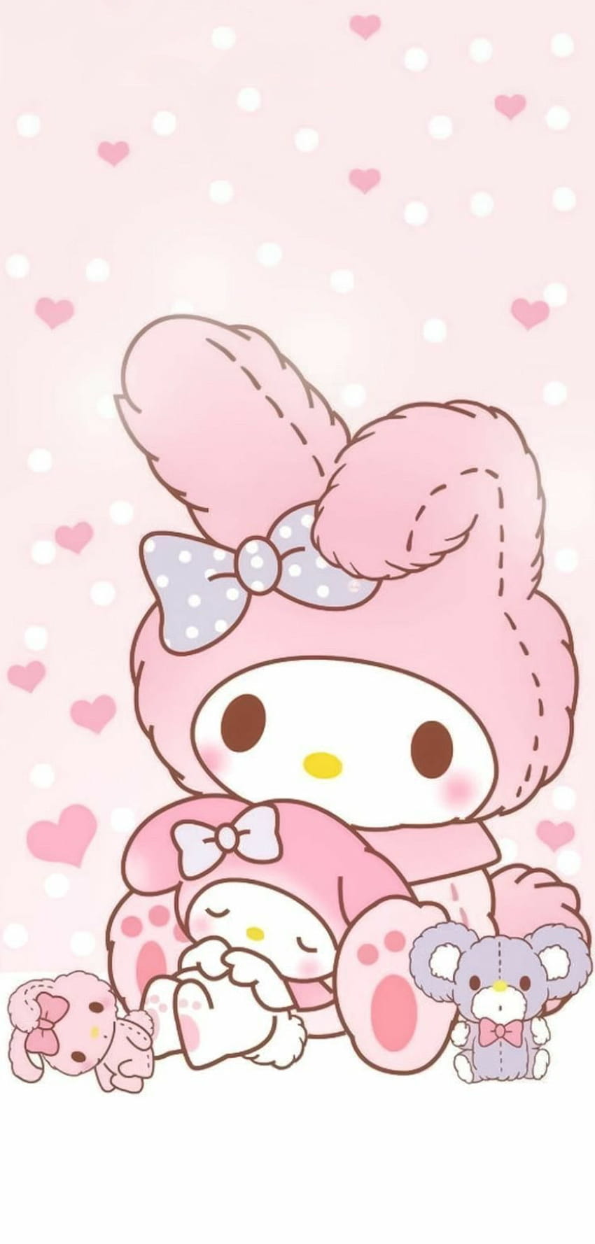 My Melody Aesthetic Wallpapers  Wallpaper Cave