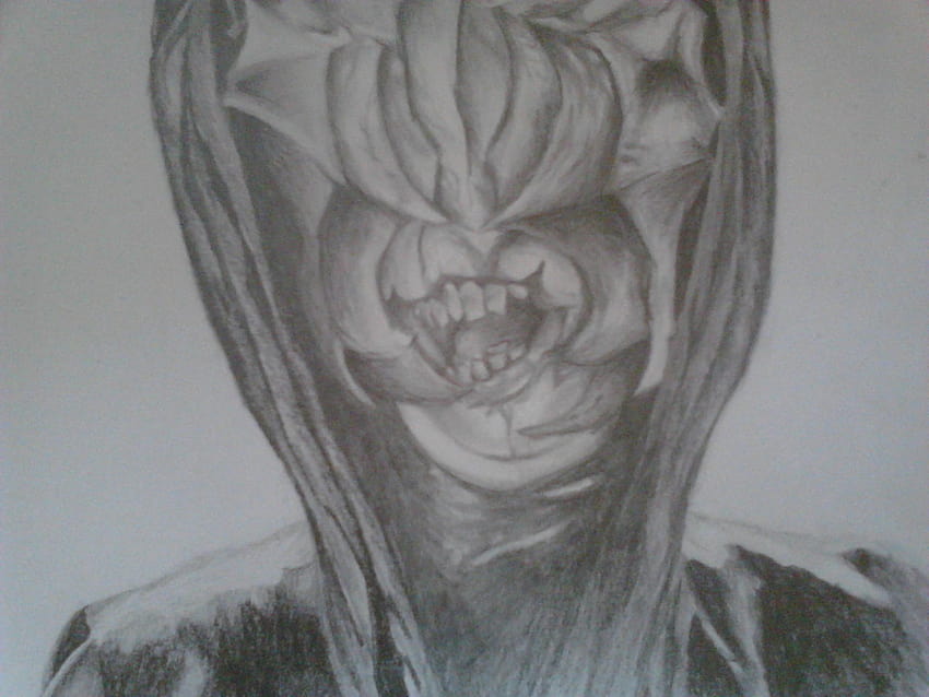 Моята рисунка на устата на Саурон HD тапет