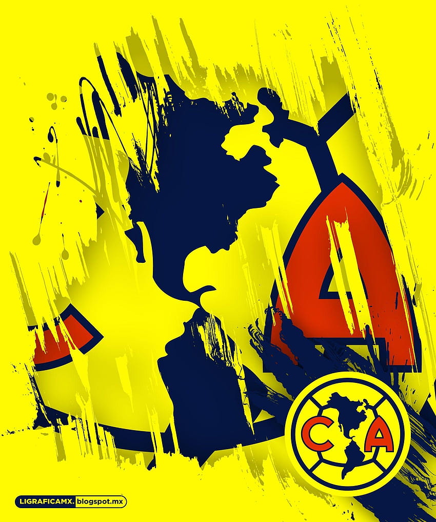 Club Aguilas Del America, america soccer team HD phone wallpaper