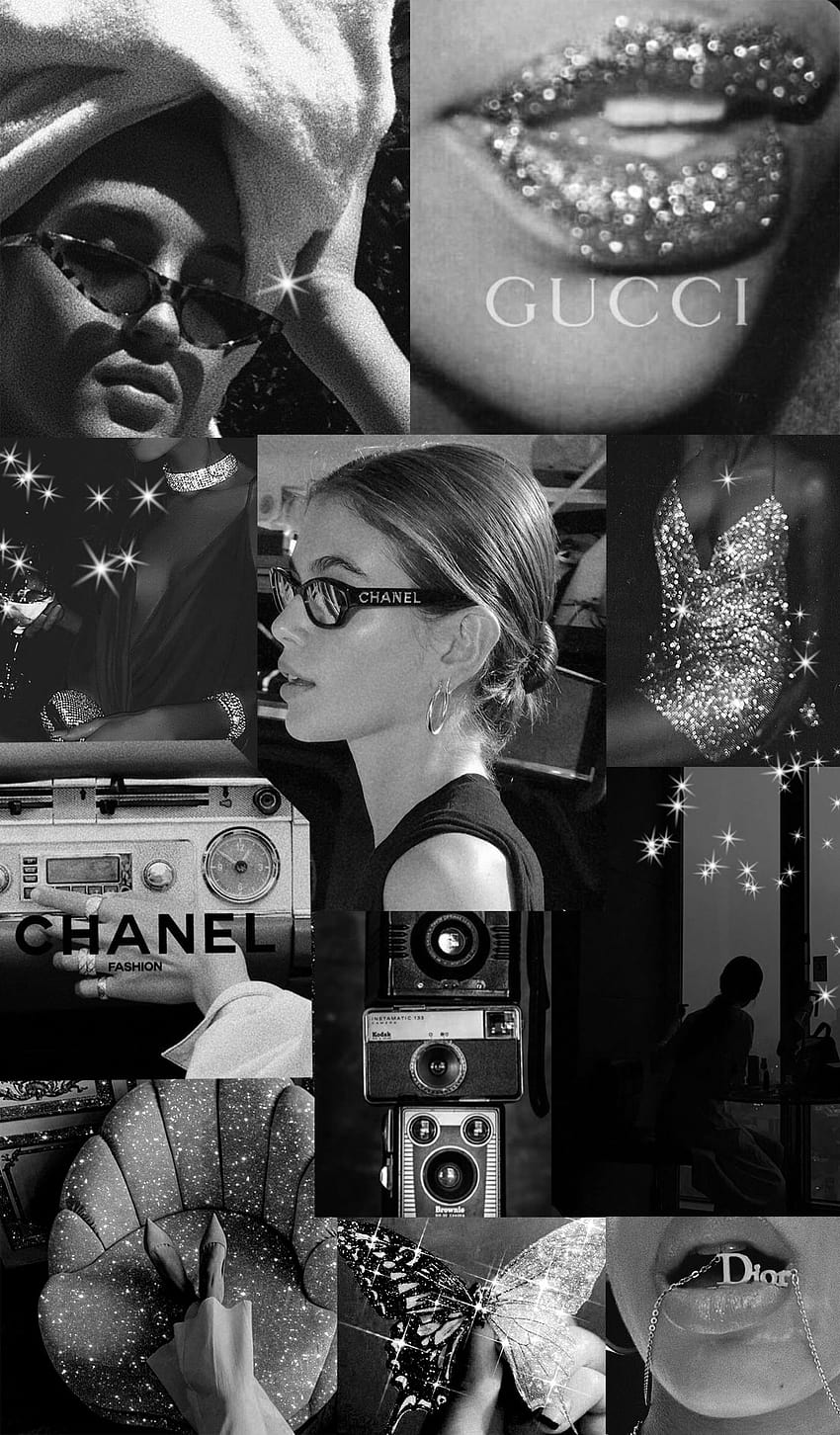 14 Black Collage : Rich Girl Aesthetic 1, girl aesthetic dark HD phone wallpaper