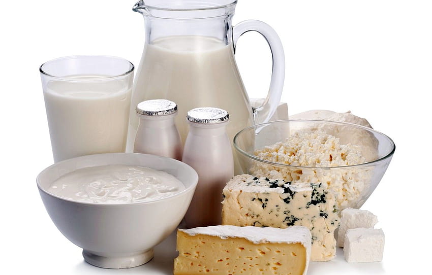 นม, ชีส, ครีมเปรี้ยว, ผลิตภัณฑ์นม , ส่วน еда, ผลิตภัณฑ์นม วอลล์เปเปอร์ HD