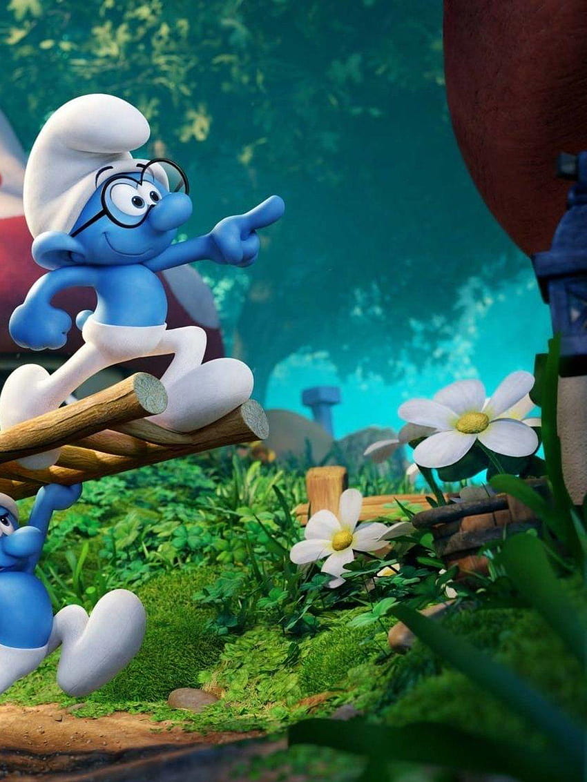 Smurfs: The Lost Village : Todos os Smurfs: The Lost Village, fundo dos smurfs Papel de parede de celular HD