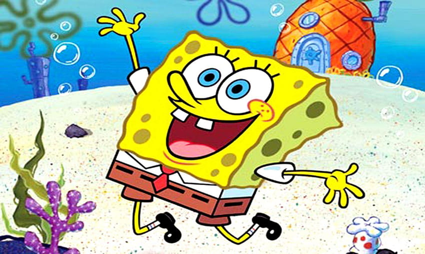 Spongebob Squarepants, karakter spongebob Wallpaper HD