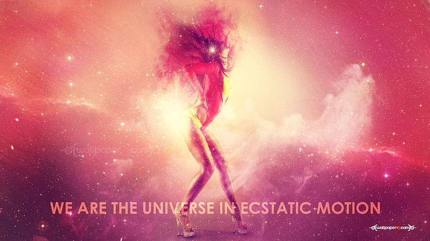 1280x720 We Are The Universe , music and dance, ecstatic HD wallpaper