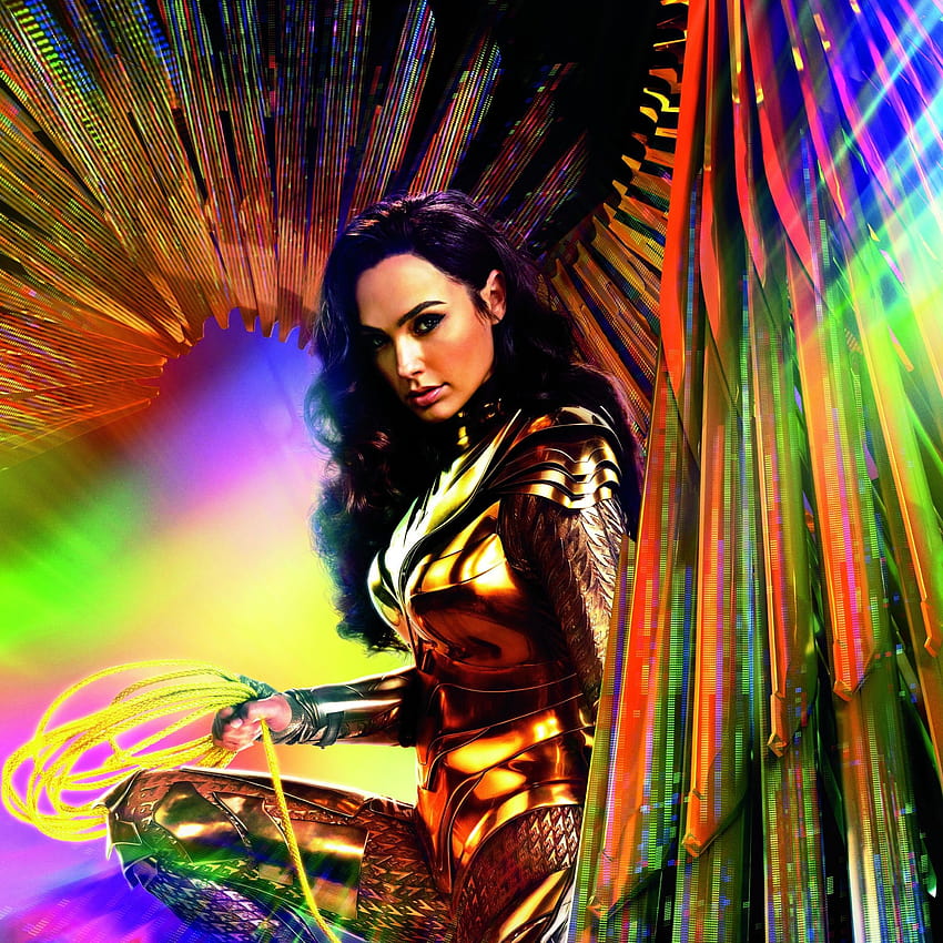 2048x2048 Wonder Woman 1984 Textless Poster Ipad Air , Movies , and ...