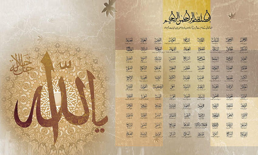 Husna Name Wallpaper - Colaboratory