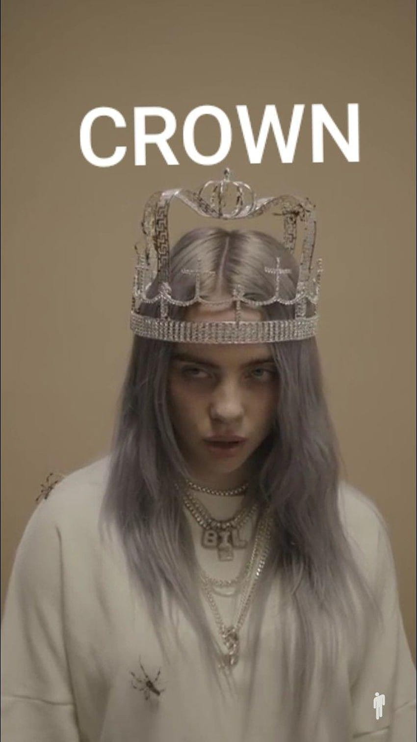 disappointment on my bitch billie, billie eilish you should see me in a crown HD phone wallpaper