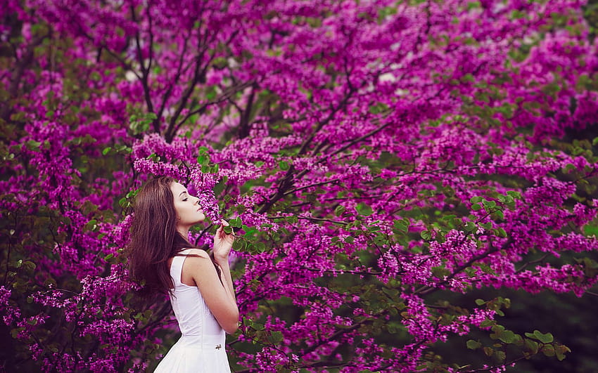 Spring Girl – Fashion dresses, girl in spring HD wallpaper