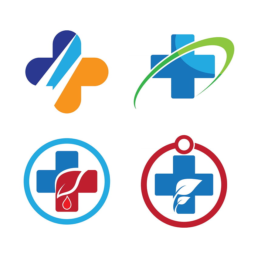 Лого за медицински грижи 2973917 Векторно изкуство във Vecteezy, лого на болница HD тапет за телефон