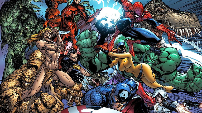 Awesome Marvel Id For Full Computer Marvel Universe 1080 Hd Wallpaper Pxfuel