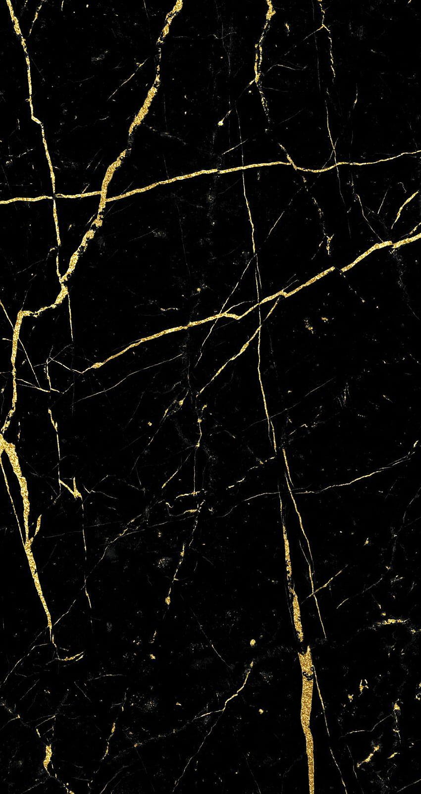 Schwarzer und goldener Marmor, schwarzer Marmor und Gold HD-Handy-Hintergrundbild