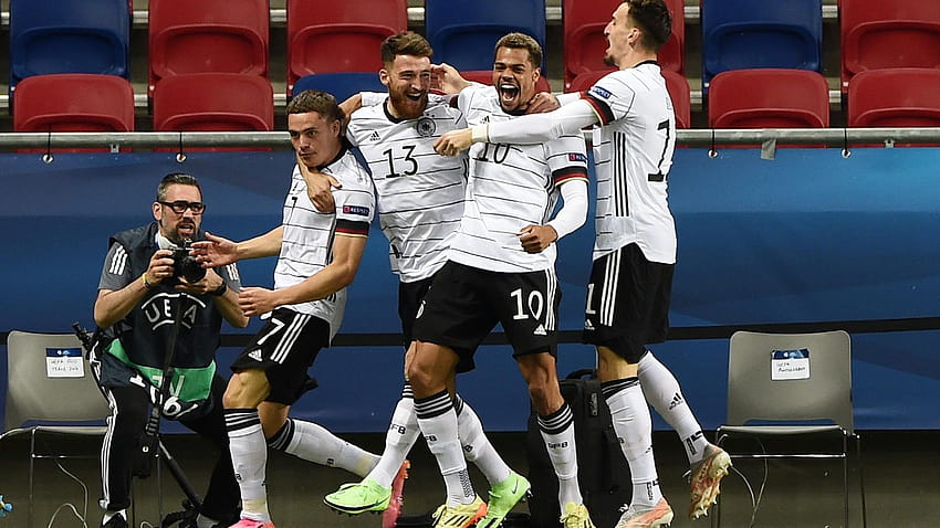 Il primo gol più veloce di Wirtz nelle fasi finali di EURO U21, Germania Euro 2021 Sfondo HD