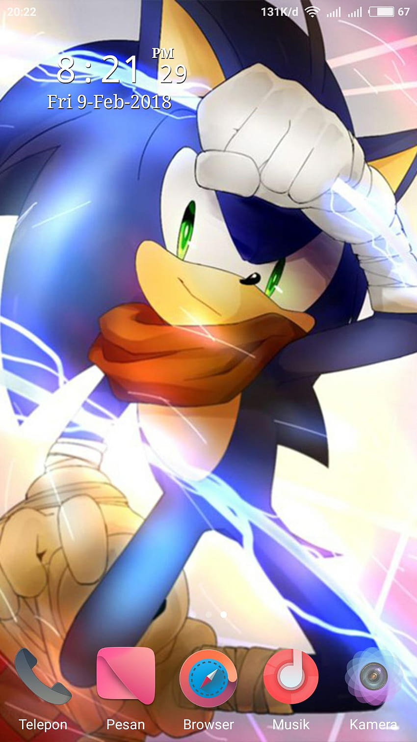 Sonic Fan Art für Android, Duck Sonic HD-Handy-Hintergrundbild