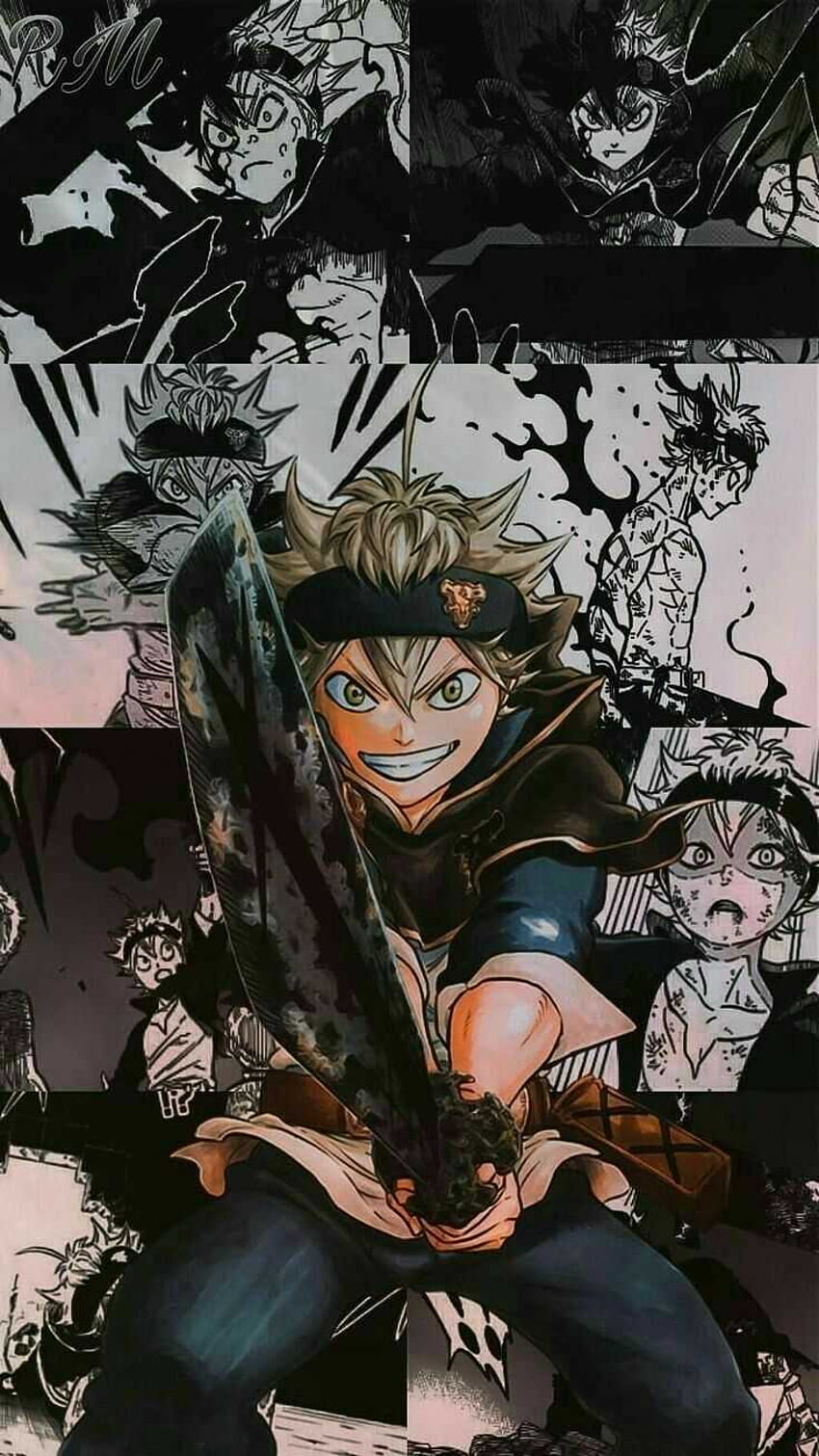 Black Clover, asta iPhone Tapeta na telefon HD