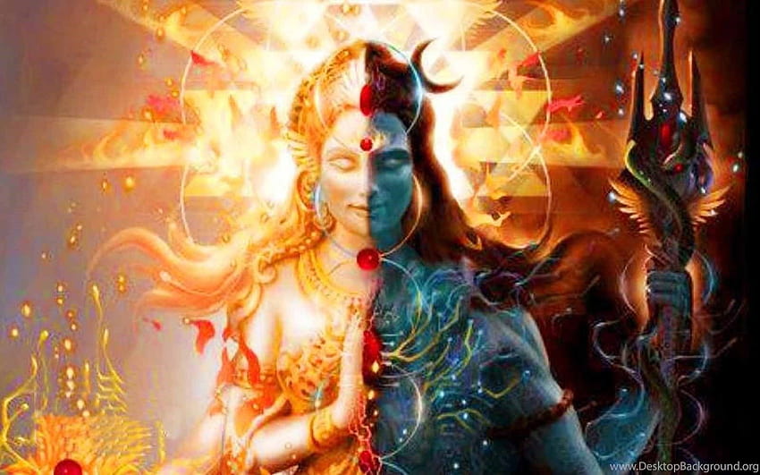 Lord Shiva Parvati Full, lord shiva and parvathi HD wallpaper