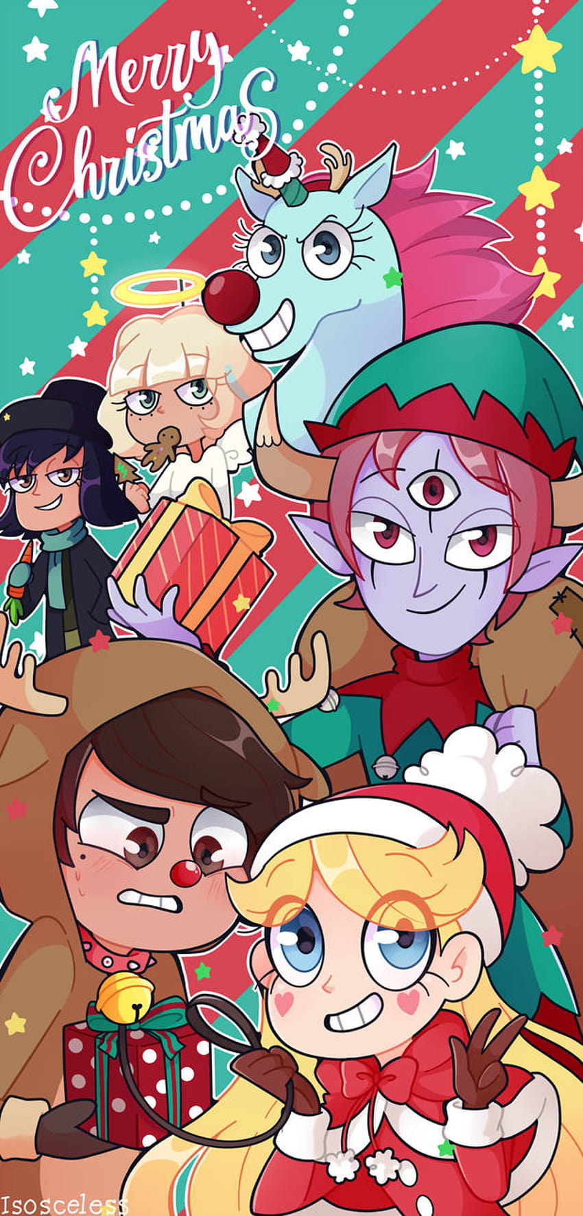 Star vs. the Force of Evil • Merry Christmas, svtfoe HD phone wallpaper  Pxfuel