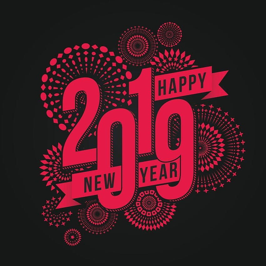 Desejos de Feliz Ano Novo 2019, Citações, Sms, Msg Papel de parede de celular HD