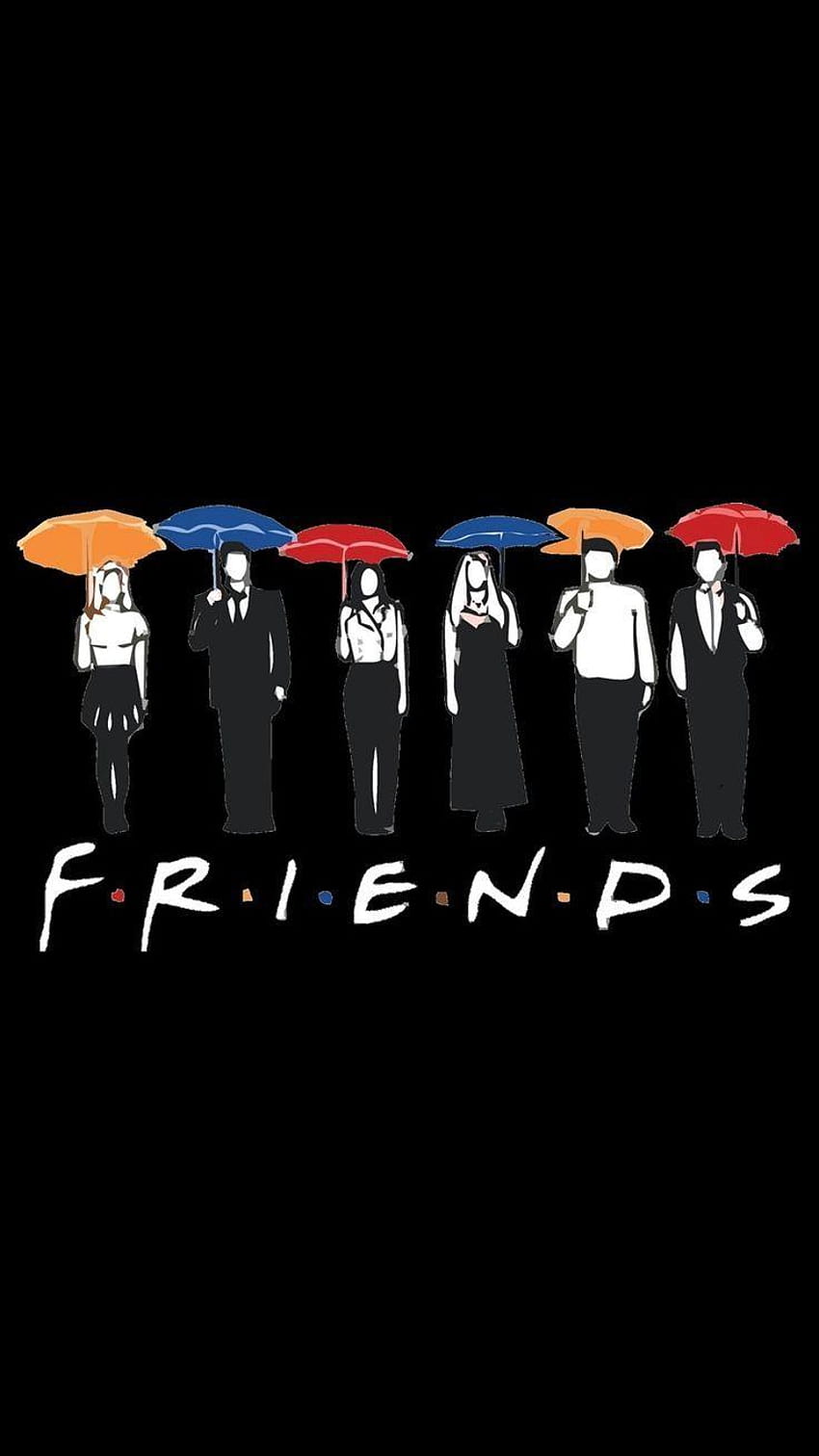 Pin en Friends tv show, friends the tv show fondo de pantalla del teléfono
