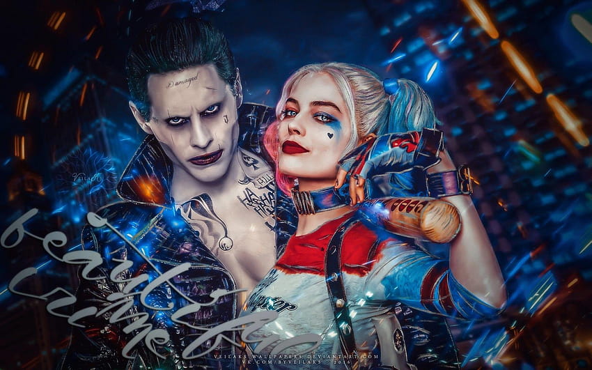der Joker und Harley Quinn HD-Hintergrundbild