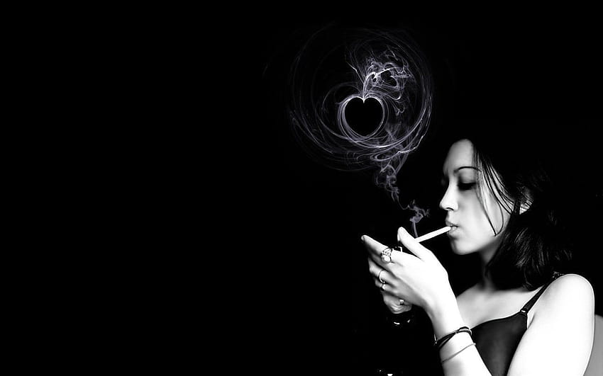 สูบบุหรี่ สาวมืด วอลล์เปเปอร์ HD