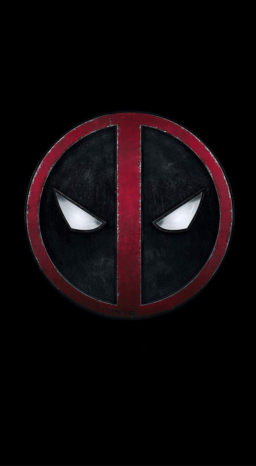 лого на Deadpool HD тапет за телефон