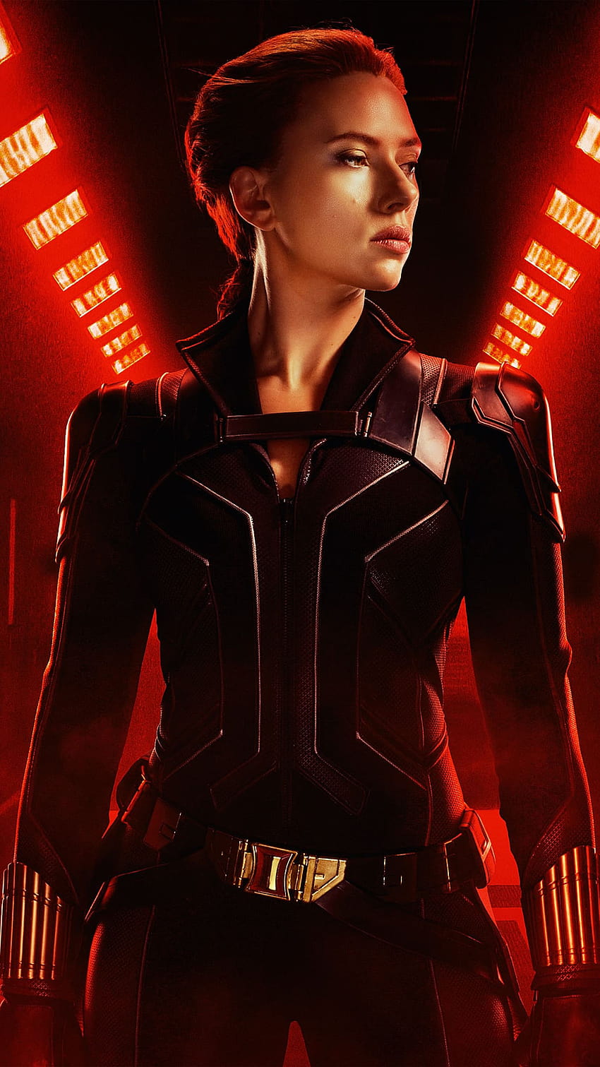 Scarlett Johansson Black Widow 2021 Ultra Mobile, 2021 черна вдовица HD тапет за телефон